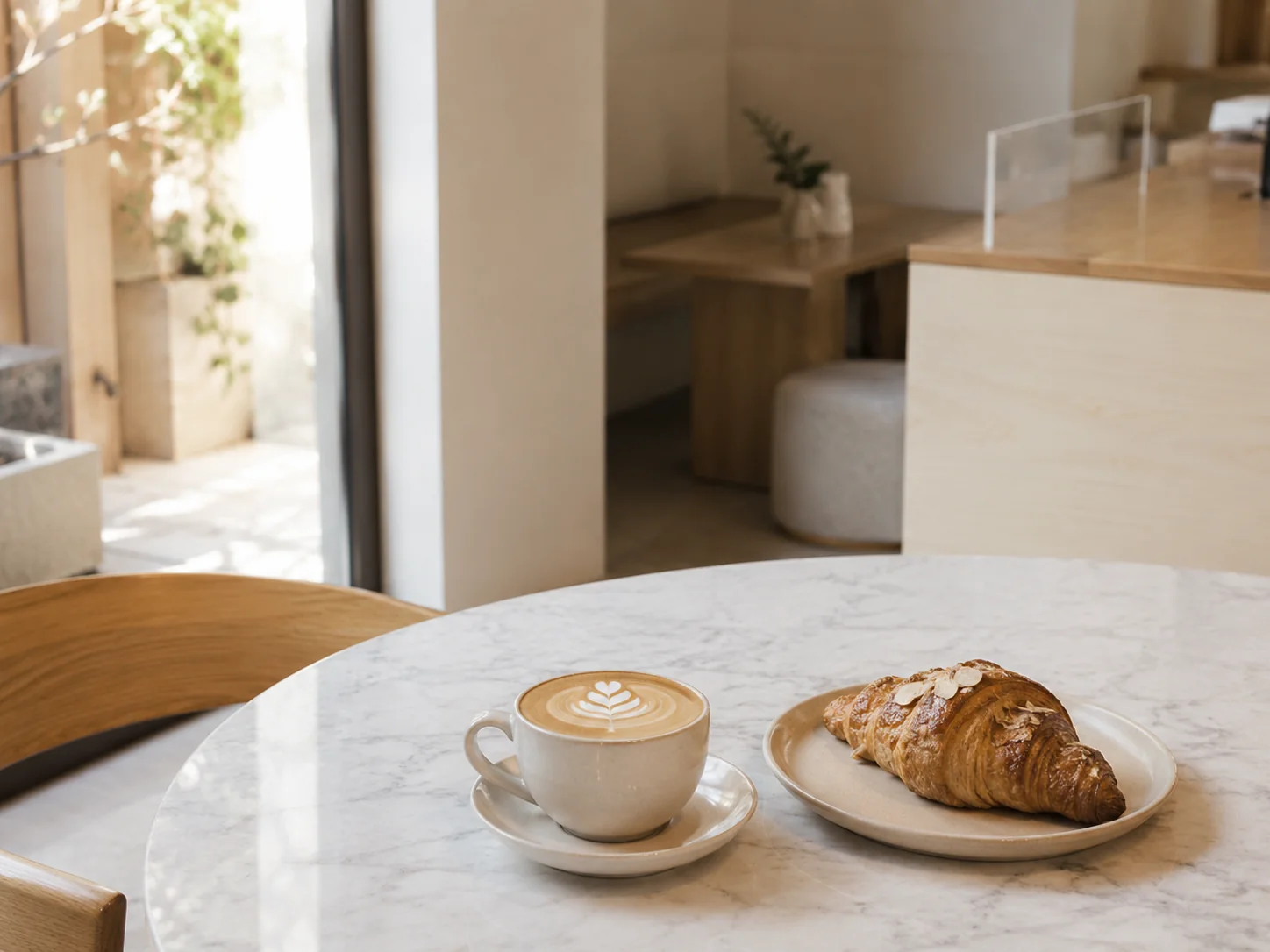 Sitio de un café de especialidad